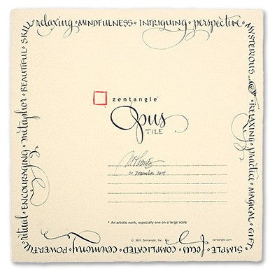 Opus 25" Renaissance Paper Tiles for Crafts